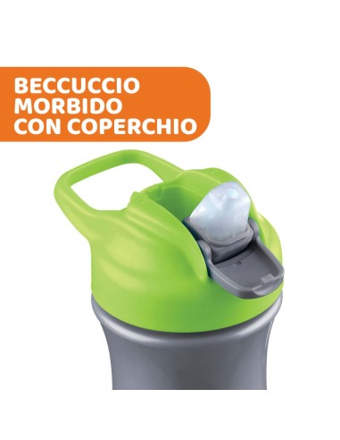 Tazza Pop Up 24M+ Rosa Chicco - Pratica, Sicura, Ermetica