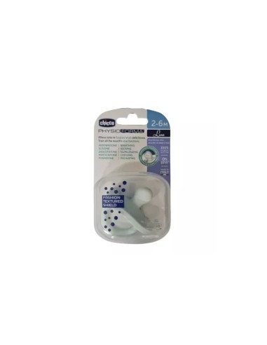 Chicco Gommotto Physioforma Luxe Silicone 2-6m Boy | shopincasa.it