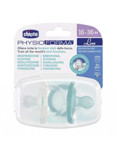 Chicco Gommotti Luxe 16-36m Boy (2 Pz) | shopincasa.it