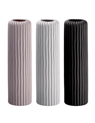 VASO 107056 TRIBECA CERAMICA 17X58CM ASSORTITO