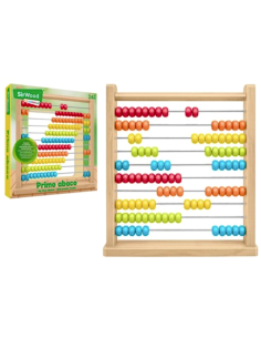 Pallottoliere in Legno Colorato Gioco Educativo Numeri e Matematica | Shop in Casa