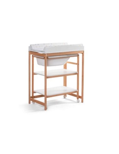 PRIMA INFANZIA: vendita online Woody OKBABY Fasciatoio in Legno con Vaschetta Ergonomica in offerta