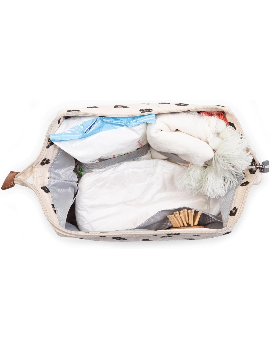 CHILDHOME Astuccio da Toilette - Baby Necessities Leopard | ShopinCasa.it
