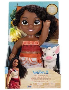 GIOCATTOLO PUBBLICIZZATO: vendita online VAIANA 2 JK237564 BAMBOLA SIMEA CON PUA in offerta