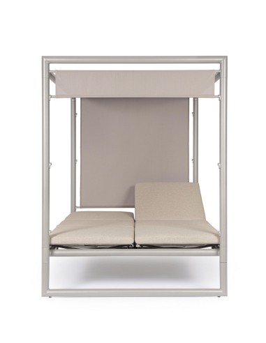 LETTINI E SDRAIO: vendita online Daybed Konnor Rastin, struttura in alluminio, lettini reclinabili, cuscini idrorepellenti, p...