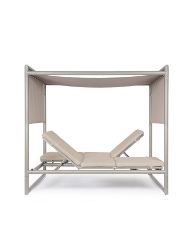 LETTINI E SDRAIO: vendita online Daybed Konnor Rastin, struttura in alluminio, lettini reclinabili, cuscini idrorepellenti, p...