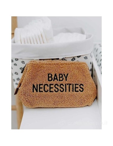 PRIMA INFANZIA: vendita online Baby Necessities Beauty Case by Childhome teddy beige in offerta