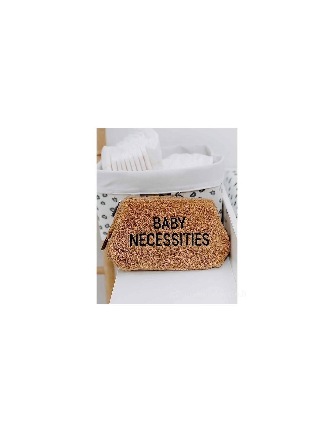PRIMA INFANZIA: vendita online Baby Necessities Beauty Case by Childhome teddy beige in offerta