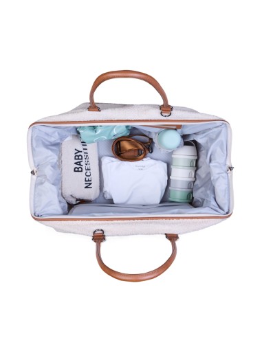 PRIMA INFANZIA: vendita online Borsa Nursery Mommy Bag Teddy Off White - Childhome in offerta