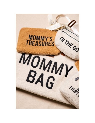 PRIMA INFANZIA: vendita online Borsa Nursery Mommy Bag Teddy Off White - Childhome in offerta