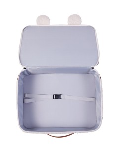 PRIMA INFANZIA: vendita online Valigia Mini Traveller Teddy Off White - Childhome in offerta