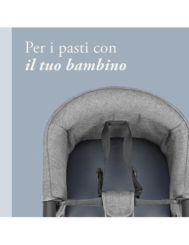SEGGIOLONI - GIRELLI - RIALZI SEDIA: vendita online Inglesina Fast Seggiolino da Tavolo Pieghevole Stone Grey in offerta