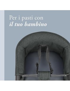 SEGGIOLONI - GIRELLI - RIALZI SEDIA: vendita online Inglesina Fast Seggiolino da Tavolo Pieghevole Charcoal Grey in offerta