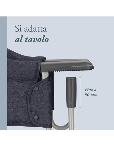 SEGGIOLONI - GIRELLI - RIALZI SEDIA: vendita online Inglesina Fast Seggiolino da Tavolo Pieghevole Ocean Navy, Facile da Tras...