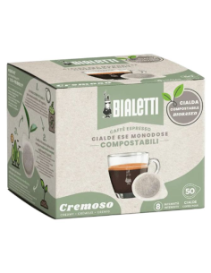 Shopincasa.it | Bialetti Cialde Monodose Cremoso - 50 Pezzi
