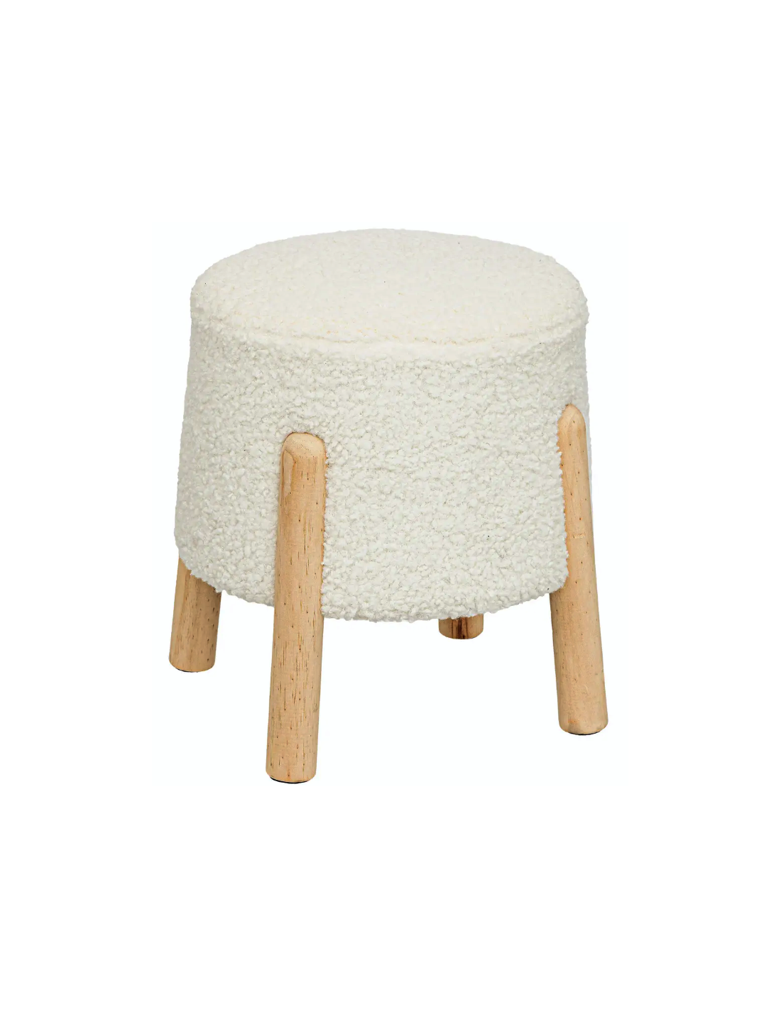 SEDIE: vendita online Sgabello laterale, riccio bianco, Inuit Dreams, design moderno, ATMOSPHERA CREATEUR D'INTERIEUR in offerta