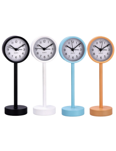 Orologio sveglia 107174 in ferro 7,5 x 22,5 cm assortito | shopincasa.it