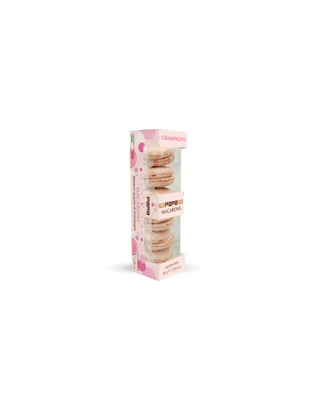 663X040 PAPA MACARON CHAMPAGNE AST 6PZ