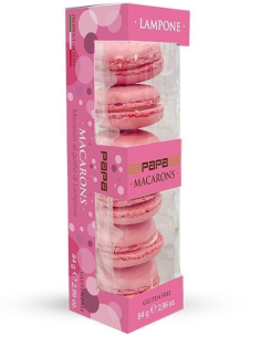 663X041 PAPA MACARON LAMPONE AST 6PZ