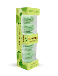 663X042 PAPA MACARON PISTACCHIO AST 6PZ