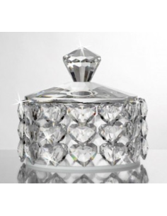 Scatola Portagioie Cuori in Cristallo 10 cm – Ranoldi | Shopincasa.it