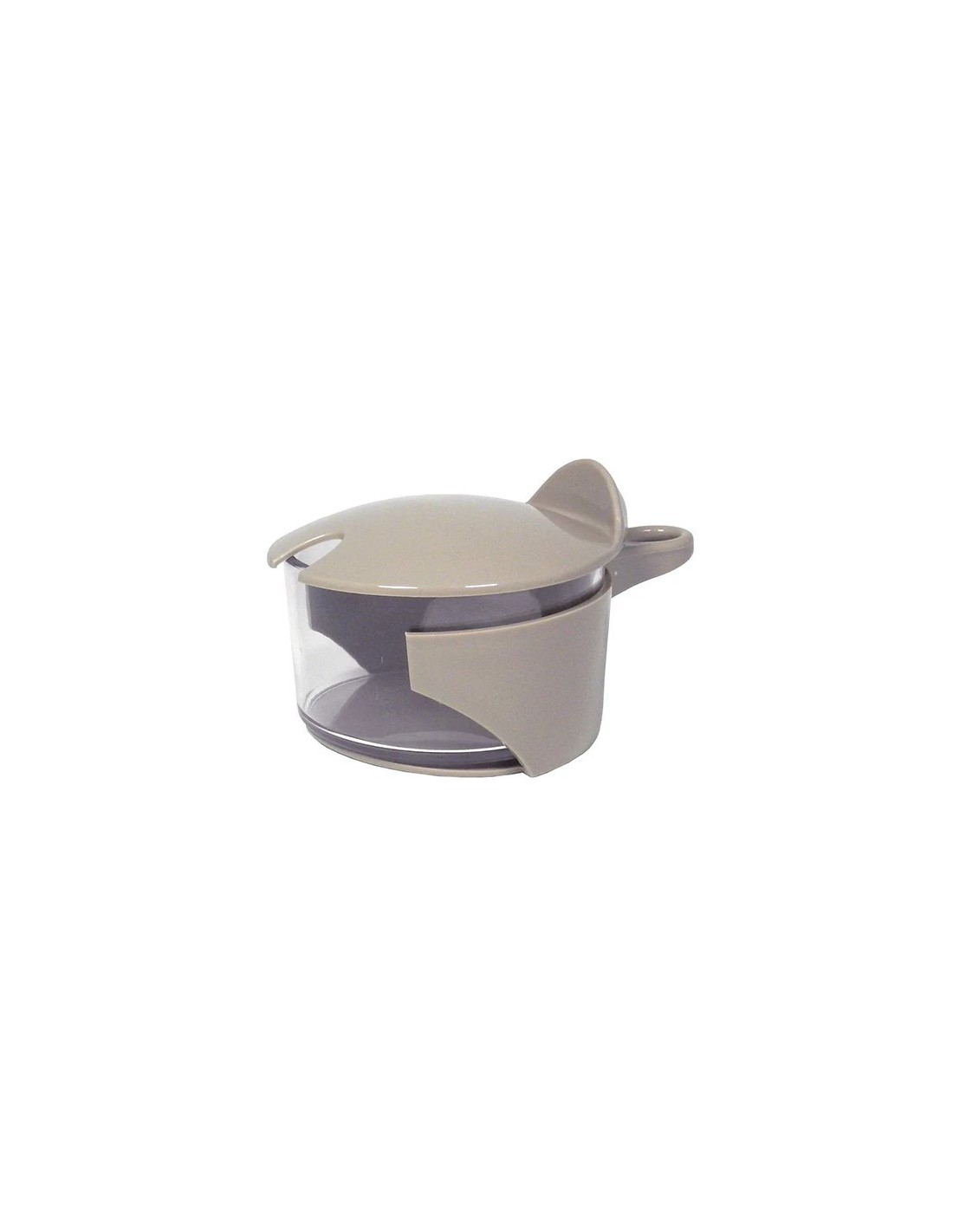 OLIERE - DOSATORI - FORMAGGIERE: vendita online Formaggiera Jolly Tortora, contenitore polistirene, elegante, compatta, diame...