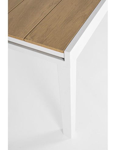 TAVOLI: vendita online Tavolo Allungabile Elias 200/300x95 Bianco, Alluminio e Polywood, Bizzotto in offerta