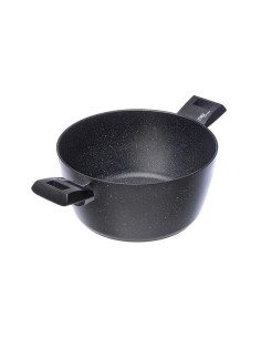 PENTOLE - COPERCHI ANTIADERENTE: vendita online Casseruola Moneta Etnea 20 cm, Alluminio Forgiato, Antiaderente Effetto Pietr... 2