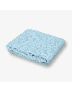 Coperta in Cotone DREAM BIG Blue 75x100 cm - shopincasa.it 2