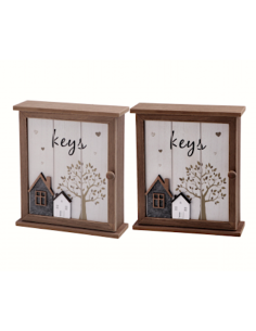 Armadietto Portachiavi MDF 22x8x25 cm | Modelli Assortiti - Shopincasa.it