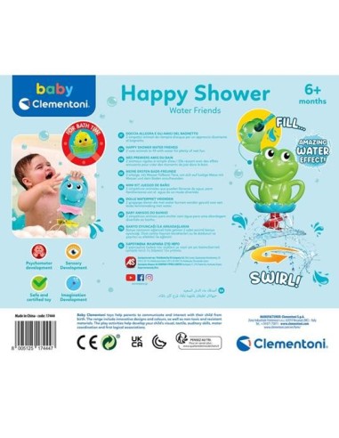 Happy Shower Water Friends: Giocattoli interattivi per il bagnetto - Shopincasa