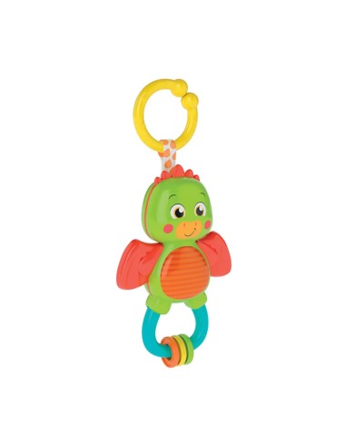 Little Dragon Rattle Sonaglino - Giocattolo Sensomotorio per Neonati