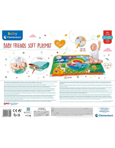 Tappeto Baby Friends Soft Play Mats - Tappeto Gioco per Neonati | Shop in Casa