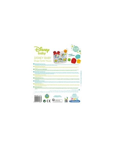 Baby Minnie e Topolino Casetta Forme e Colori Clementoni - Gioco educativo
