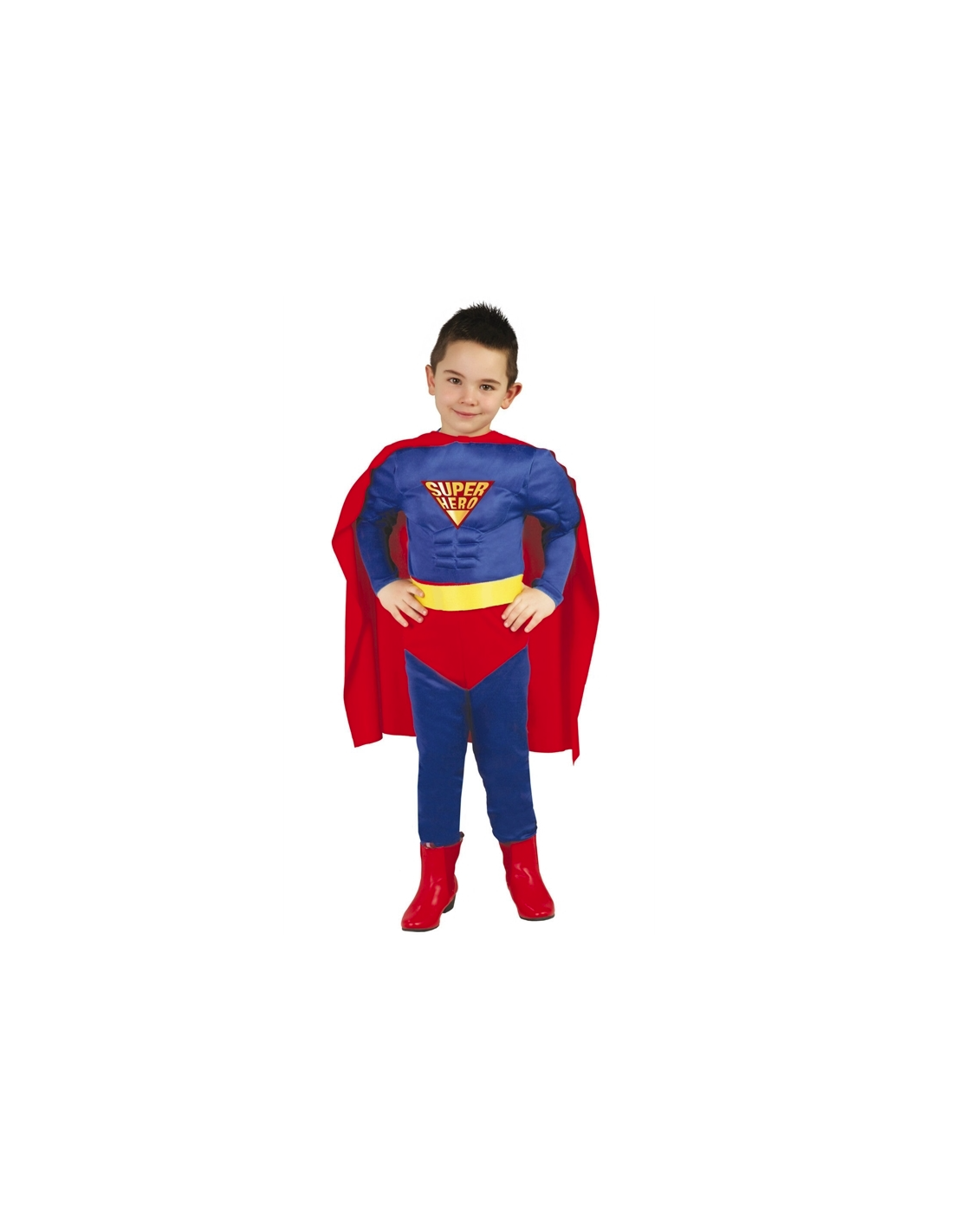 COSTUME 83165 EROE MUSCOLOSO 3/4 ANNI