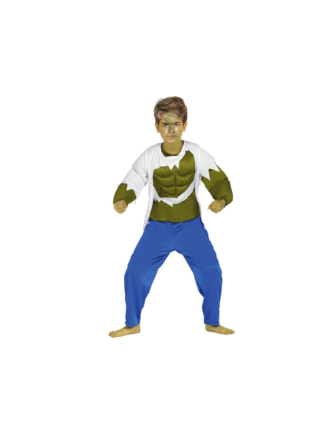COSTUME 87360 FORZUTO VERDE 7/9 ANNI