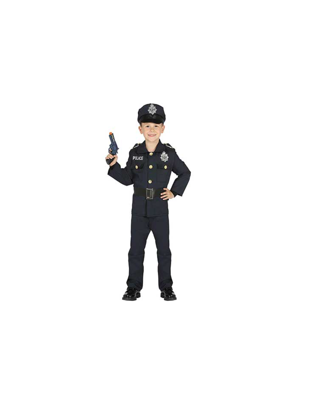 COSTUME 87458 POLIZIOTTO 10/12 ANNI