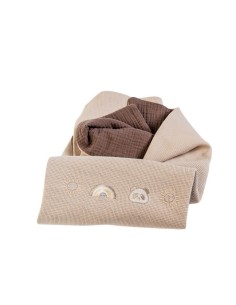 Set Corredino Completo Arcobaleno Tortora | 7 Pezzi - Shopincasa.it 2