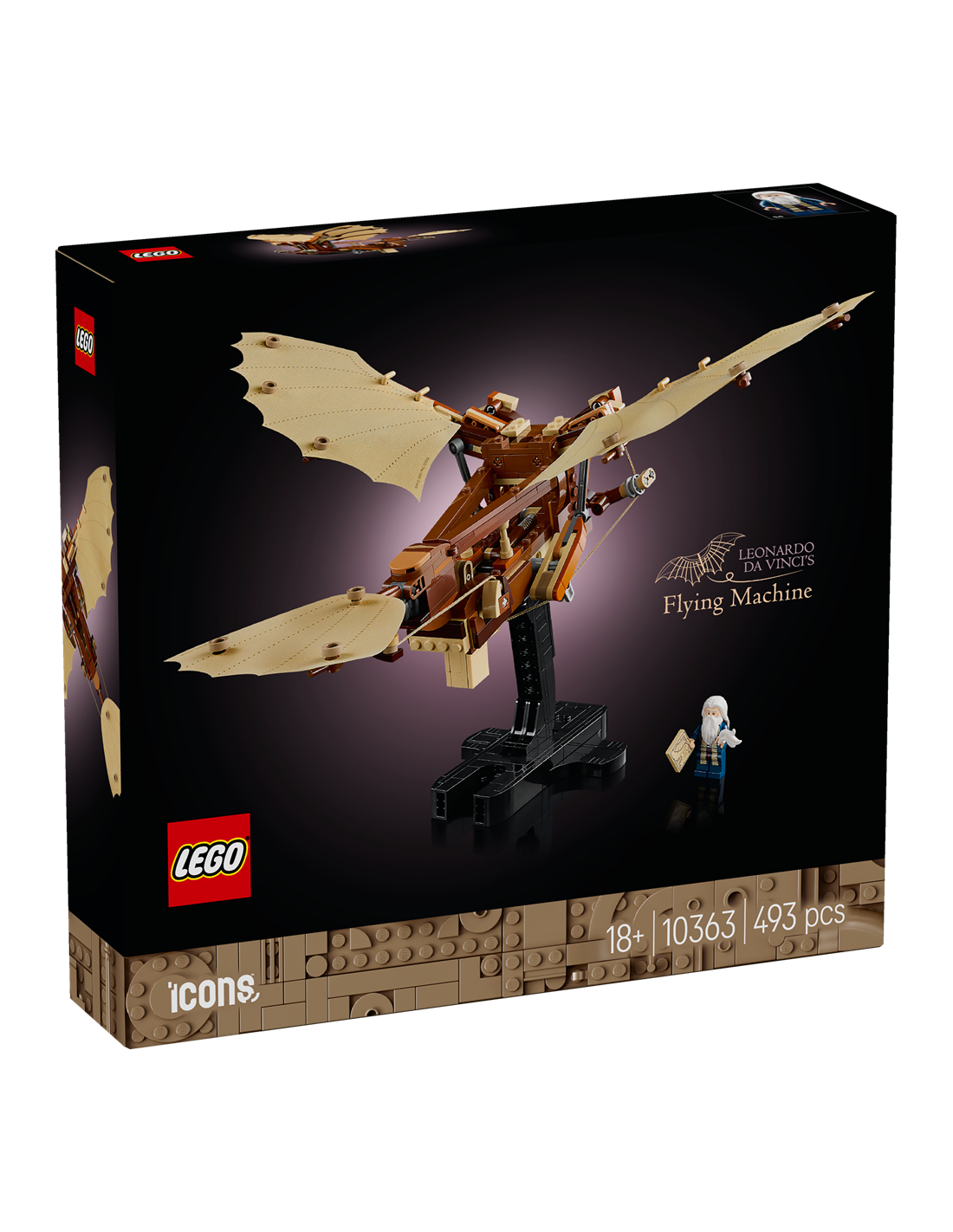 GIOCATTOLO PUBBLICIZZATO: vendita online LEGO ICONS MACCHINA VOLANTE DI LEONARDO DA VINCI in offerta