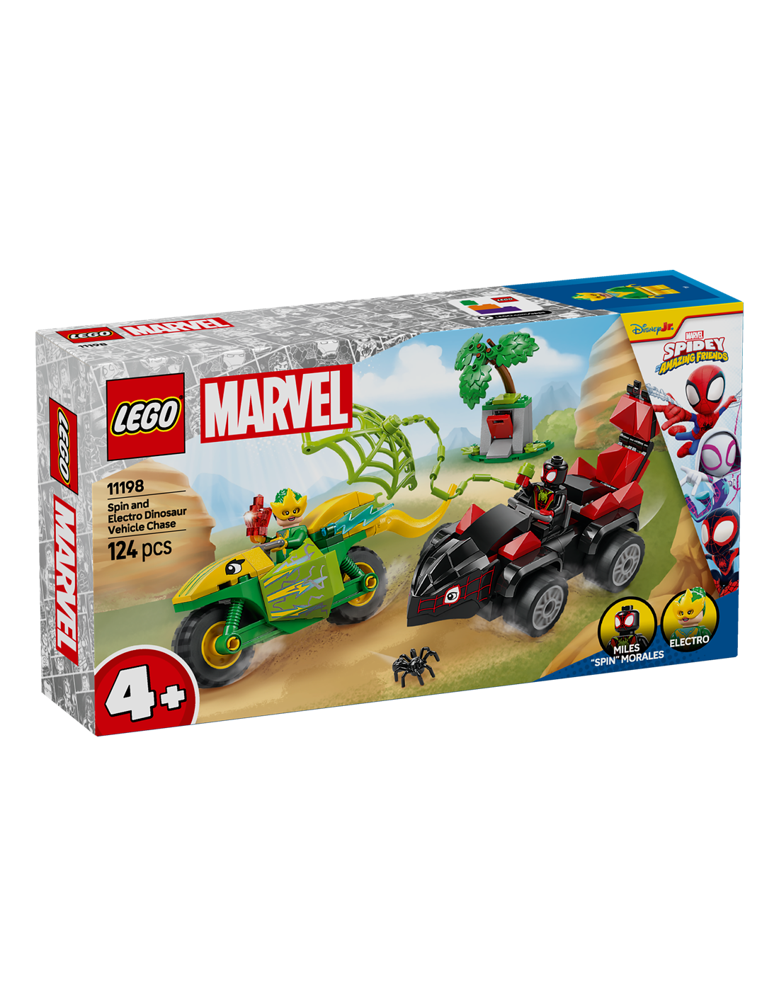 GIOCATTOLO PUBBLICIZZATO: vendita online LEGO MARVEL INSEGUIMENTO SUI DINO-VEICOLI DI SPIN ED ELECTRO in offerta