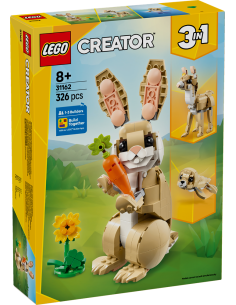 GIOCATTOLO PUBBLICIZZATO: vendita online CREATOR 31162 ADORABILE CONIGLIO in offerta