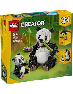 GIOCATTOLO PUBBLICIZZATO: vendita online LEGO CREATOR ANIMALI SELVATICI:FAMIGLIA DI PANDA in offerta