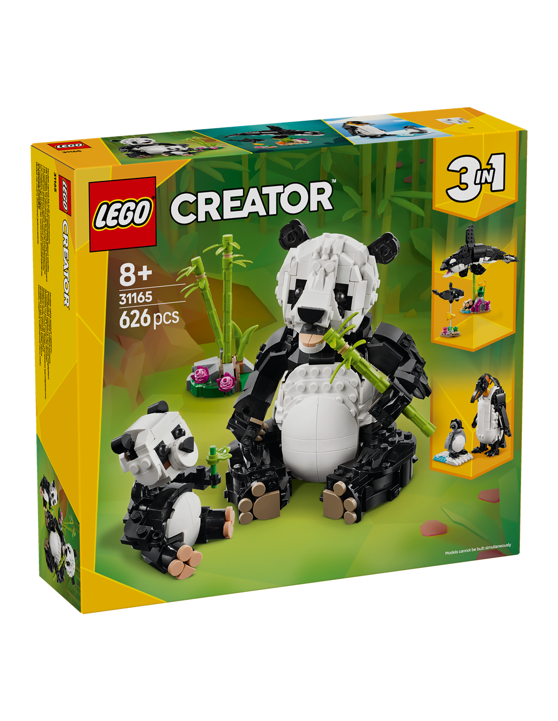GIOCATTOLO PUBBLICIZZATO: vendita online LEGO CREATOR ANIMALI SELVATICI:FAMIGLIA DI PANDA in offerta