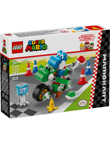 GIOCATTOLO PUBBLICIZZATO: vendita online LEGO SUPER MARIO, KART: MOTO YOSHI, GIOCATTOLO INTERATTIVO DA COSTRUIRE, 7+ ANNI in ...