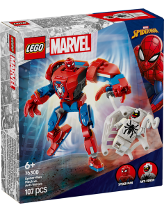 GIOCATTOLO PUBBLICIZZATO: vendita online LEGO MARVEL MECH DI SPIDERMAN CONTRO ANTI-VENOM in offerta