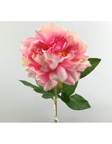 FIORE 40000001-11 PEONIA ROSA 65CM