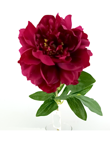 FIORE 40000001-22 PEONIA BURGUNDY 65CM