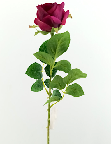 FIORE 40000004-22 ROSA COLOMBIANA BURGUNDY 65CM