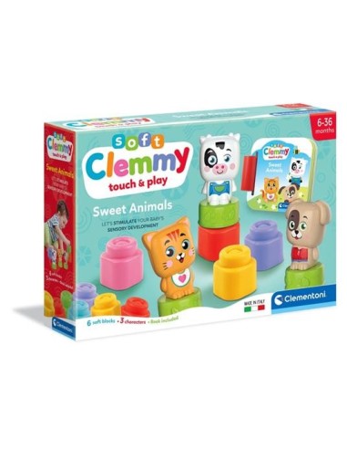 Clemmy Sweet Animals Book Playset – Gioco creativo con mattoncini e libro su Shopincasa.it