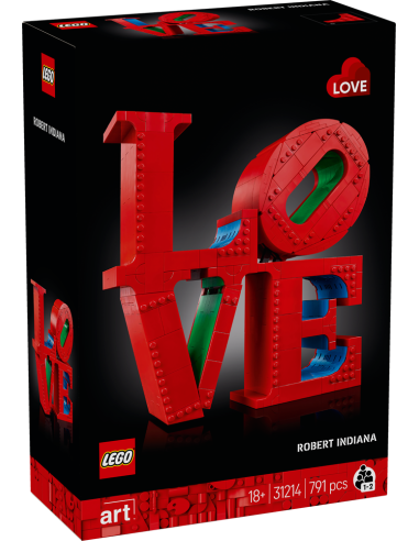 GIOCATTOLO PUBBLICIZZATO: vendita online LEGO ART LOVE 31214 in offerta